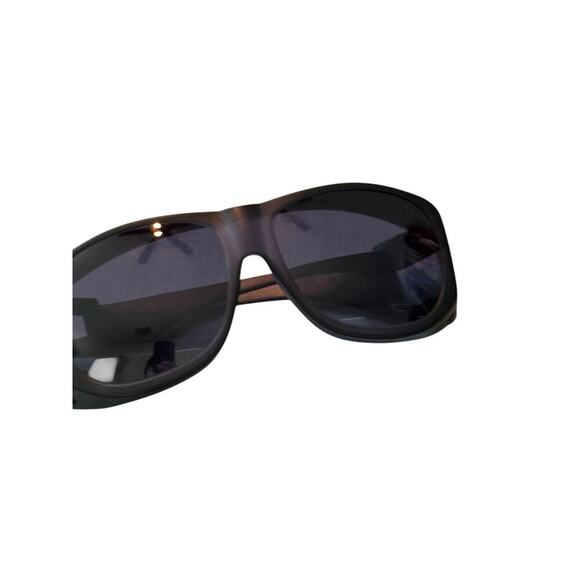 Solar Shield Women's Black Polarized Wear Over Smoke Driving Sunglasses - Picture 7 of 7